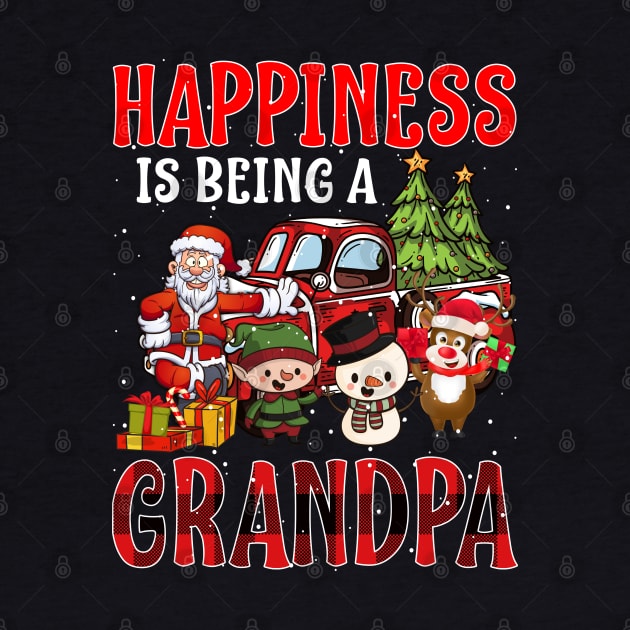 Happiness Is Being A Grandpa Christmas by intelus